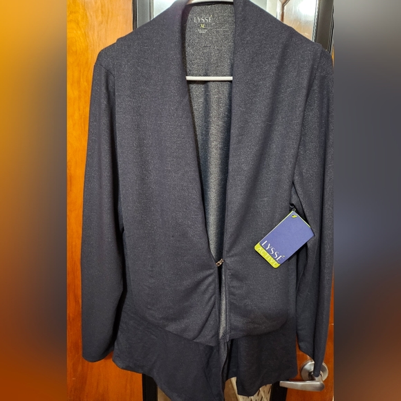 Jacket Other By Lysse In Black & White, Size: M